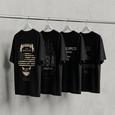 Streetwear Tees Forged in Wrestling