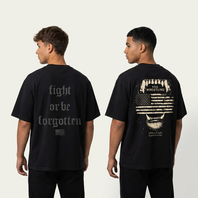 Streetwear Tees Forged in Wrestling