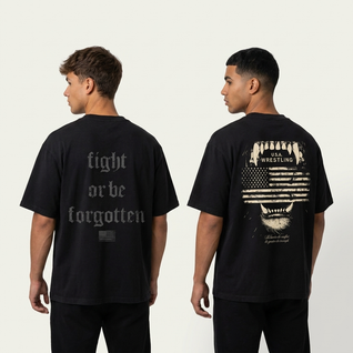 Streetwear Tees Forged in Wrestling
