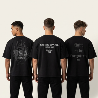 Streetwear Tees Forged in Wrestling