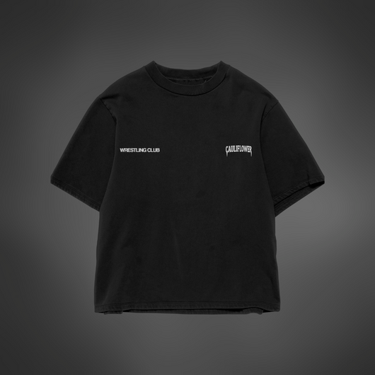 "Fight Or Be Forgotten" Slogan T-Shirt - BLACKED OUT