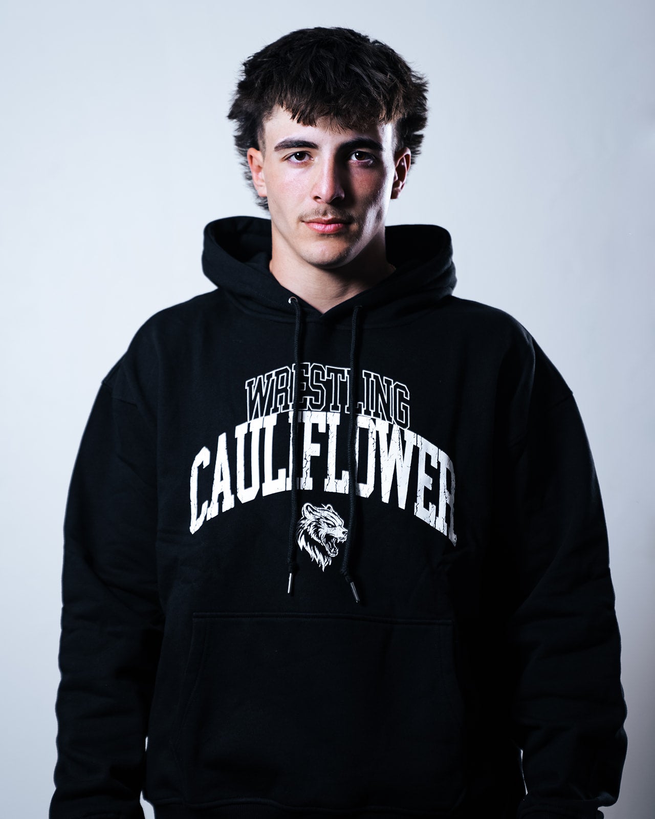 Cauliflower "University" Hoodie (Bears)- BLACK