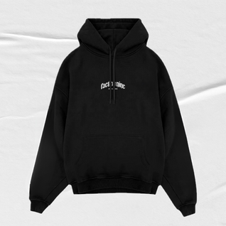"Fight or Be Forgotten" Slogan Hoodie